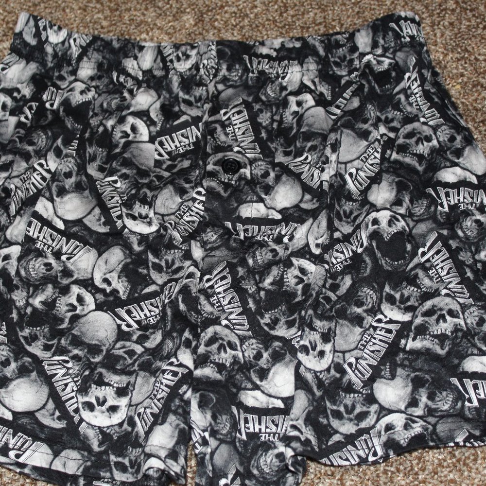NWT Mens Boxers Marvel The Punisher cotton Small